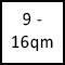Raumgröße 9-16qm² (K)